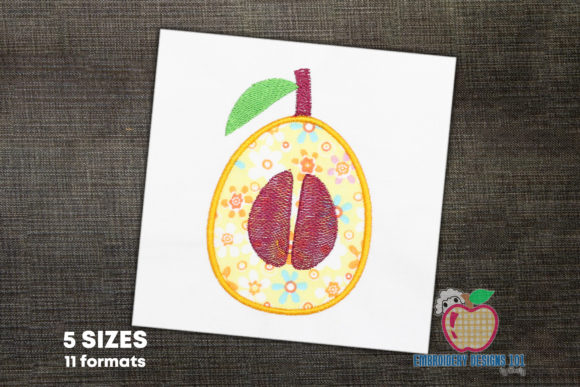A Loquat with Seeds Applique Review: A Tropical Touch for Embroidery Projects