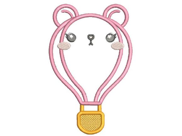 Bear Hot Air Balloon: A Seasonal Embroidery Design Review