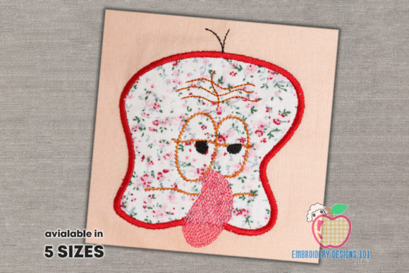 Funny Face Applique: A Versatile Embroidery Design for Heartfelt Gifts