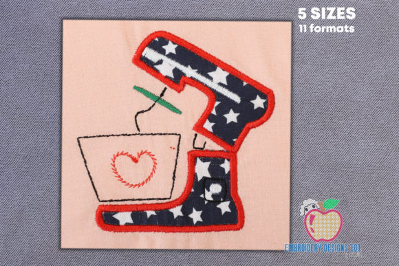 Kitchen Mixer Applique Design Review for Seasonal Use
