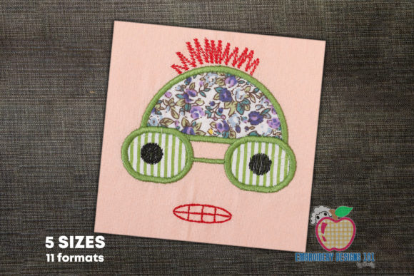 Mini Face Cartoon Applique Review for Handmade Gifts