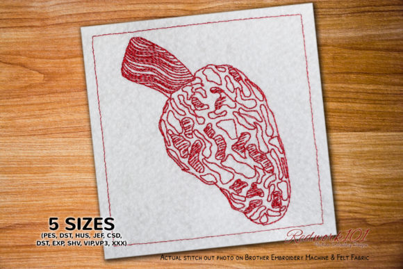 Morel Mushroom Embroidery Design Review for Apparel Projects