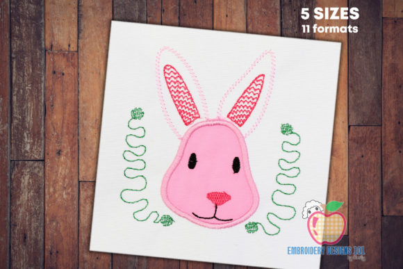 Pink Face of the Bunny Applique Review for Etsy Sellers