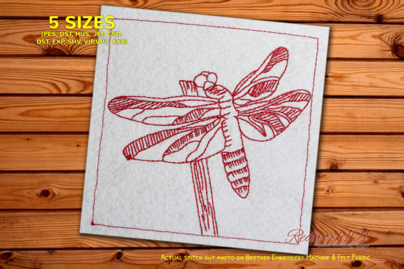 Pterygota Redwork Review: A Delightful Embroidery Design for Personalized Gifts