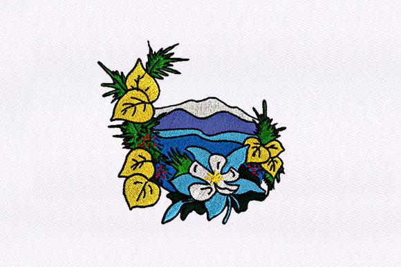 Scenery Flower: A Versatile Embroidery Design for Real Projects