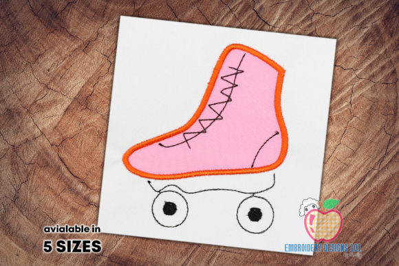 Skating Shoes in Vintage Style Applique Design Review