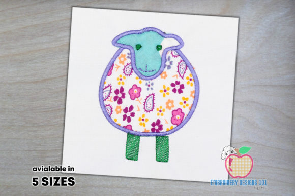 Smiling Big Fat Sheep Applique Design Review