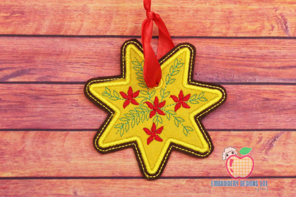 Star Design 1: A Delicate Embroidery for Meaningful Gifts