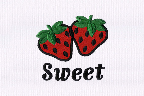 Strawberries Embroidery Design Review for Real Projects