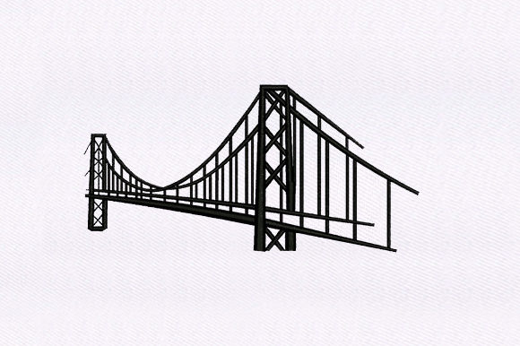 Suspended Bridge Embroidery Design Review