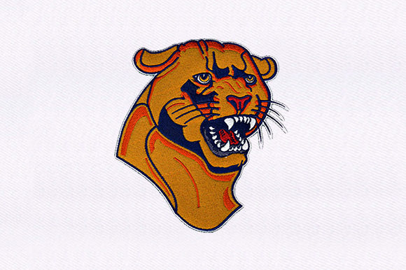 Wild Puma Cat Embroidery Design Review for Real Projects
